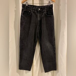 Vintage Levi’s Jeans 545 Mens Size 33 X 32 Brown Tab Loose Fit Black USA Dad‎